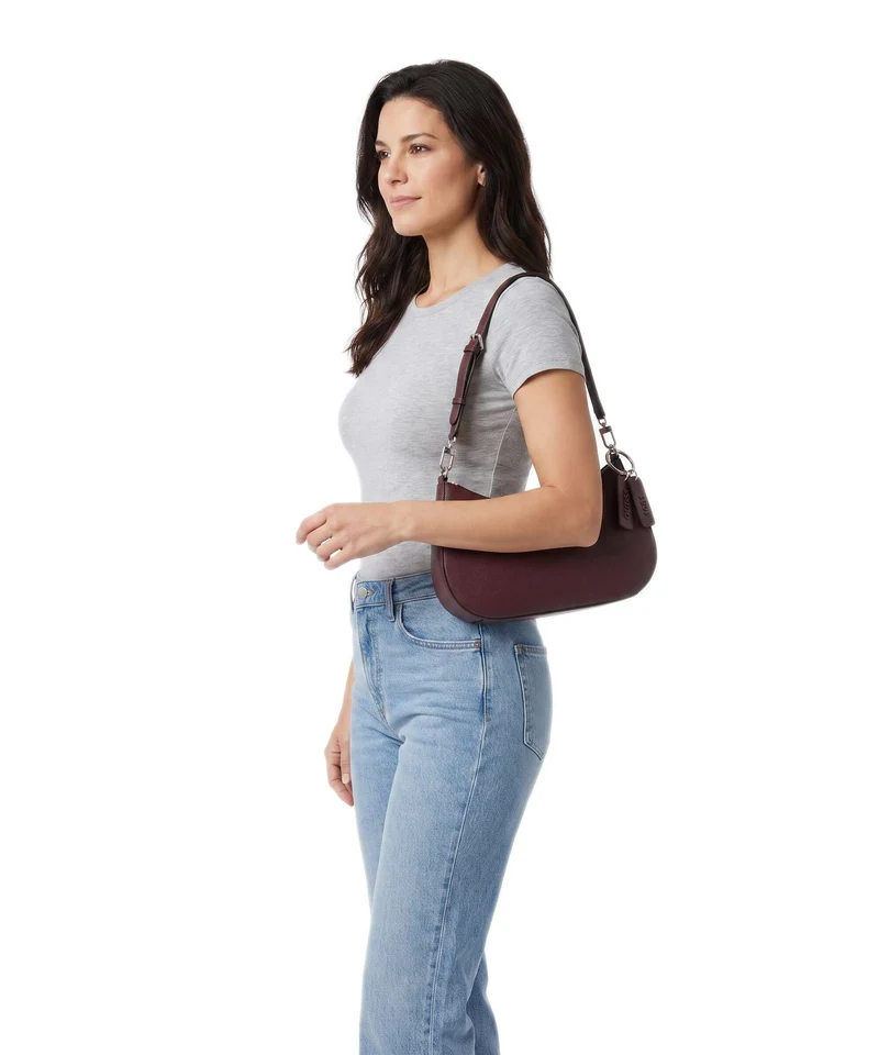 Guess Noelle II Bolso de hombro burgundy