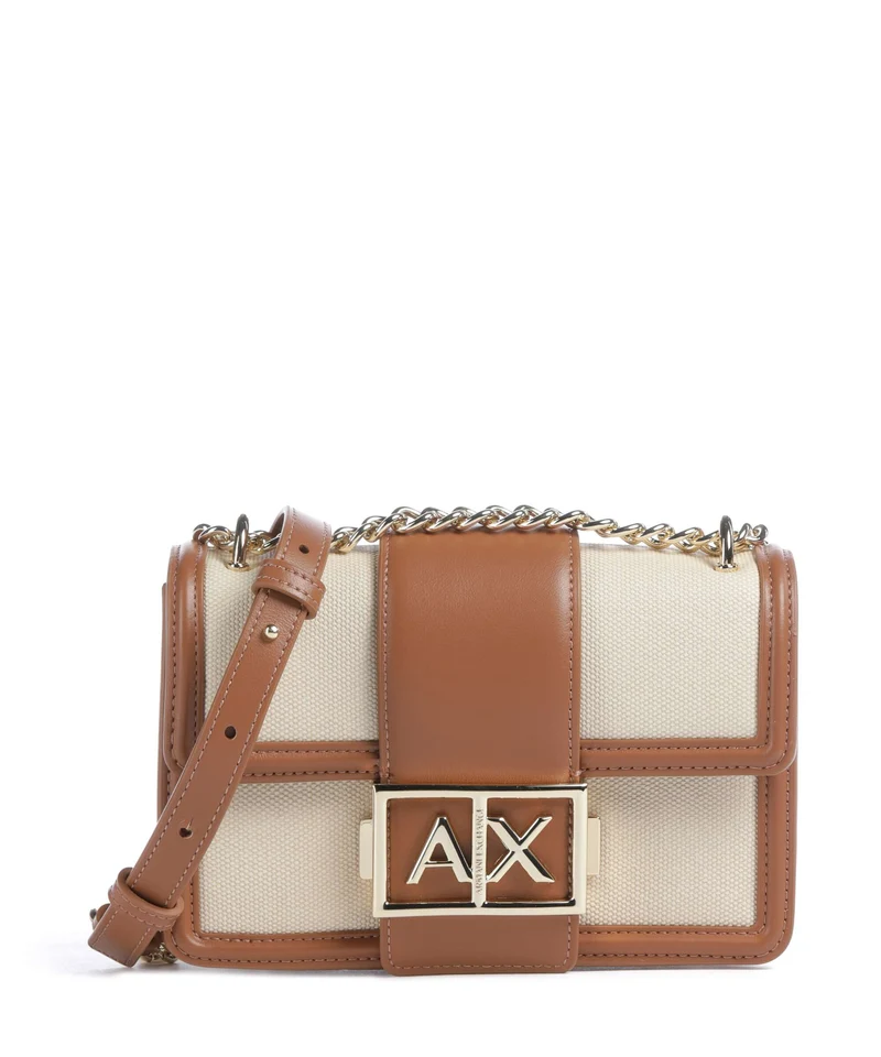 Armani Exchange Wonder S Bolso de hombro natural/saline clay