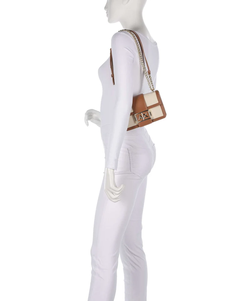 Armani Exchange Wonder S Bolso de hombro natural/saline clay