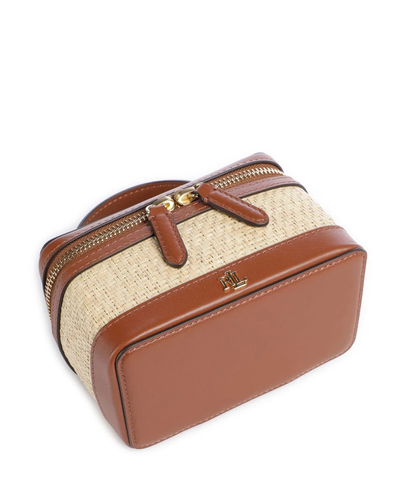 Lauren Ralph Lauren Hallee Small Bandolera natural/lauren tan