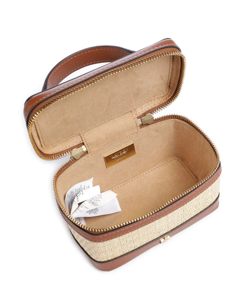 Lauren Ralph Lauren Hallee Small Bandolera natural/lauren tan