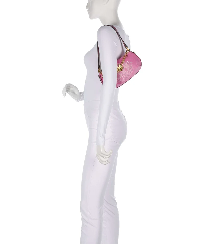 Juicy Couture Twig Narrative S Bolso de hombro super pink