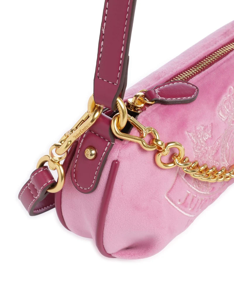 Juicy Couture Twig Narrative S Bolso de hombro super pink