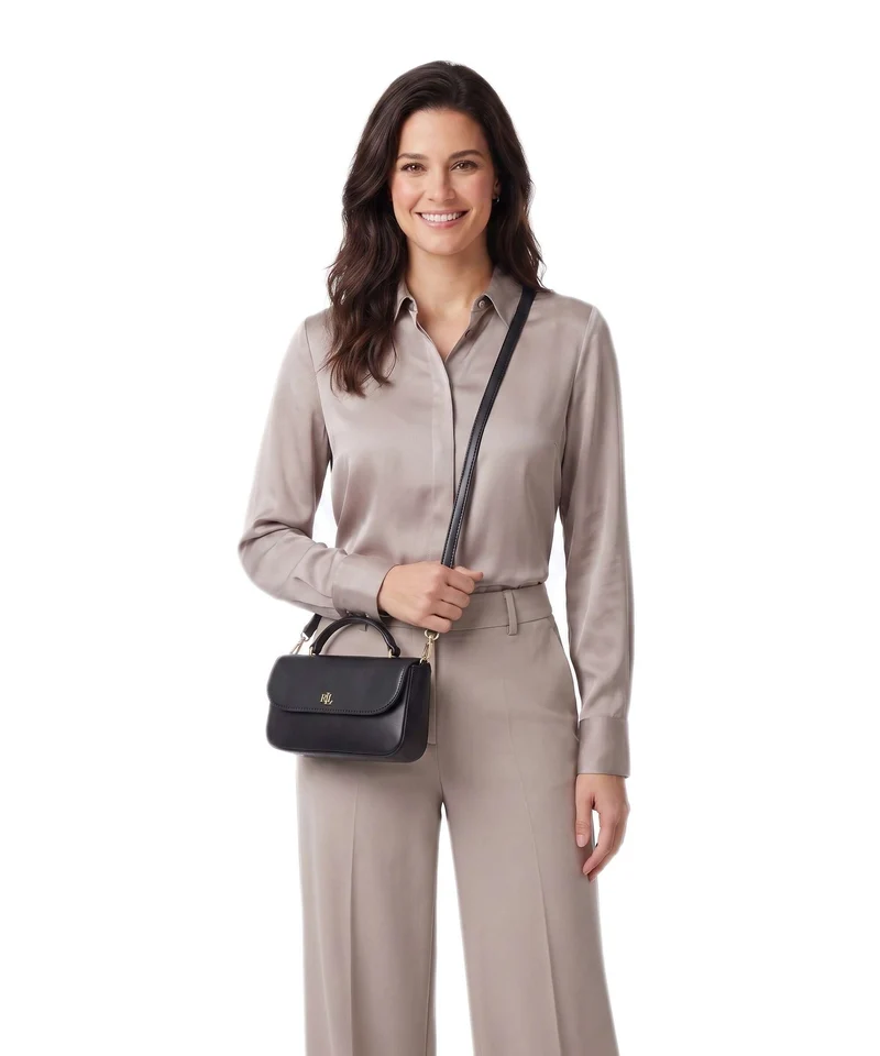 Lauren Ralph Lauren Marcy Large Bandolera black