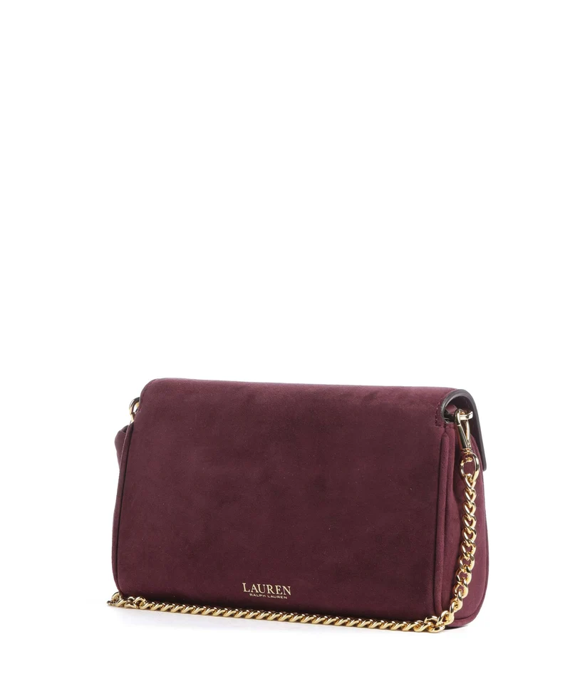Lauren Ralph Lauren Tanner Large Bandolera dark garnet/urban bltng/garnet multi