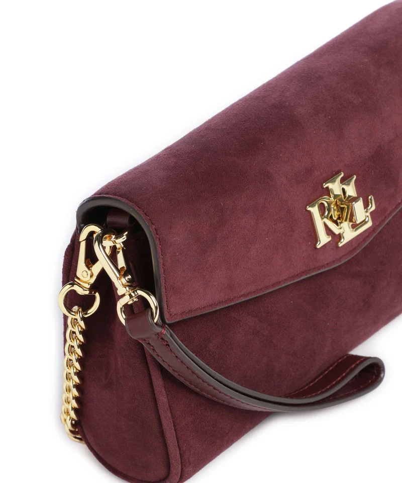 Lauren Ralph Lauren Tanner Large Bandolera dark garnet/urban bltng/garnet multi