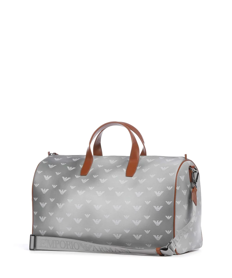 Emporio Armani Special Minorca Bolsa de fin de semana grey/eagle allover