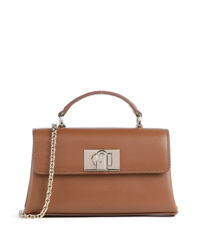 Furla 1927 Mini Bandolera cognac