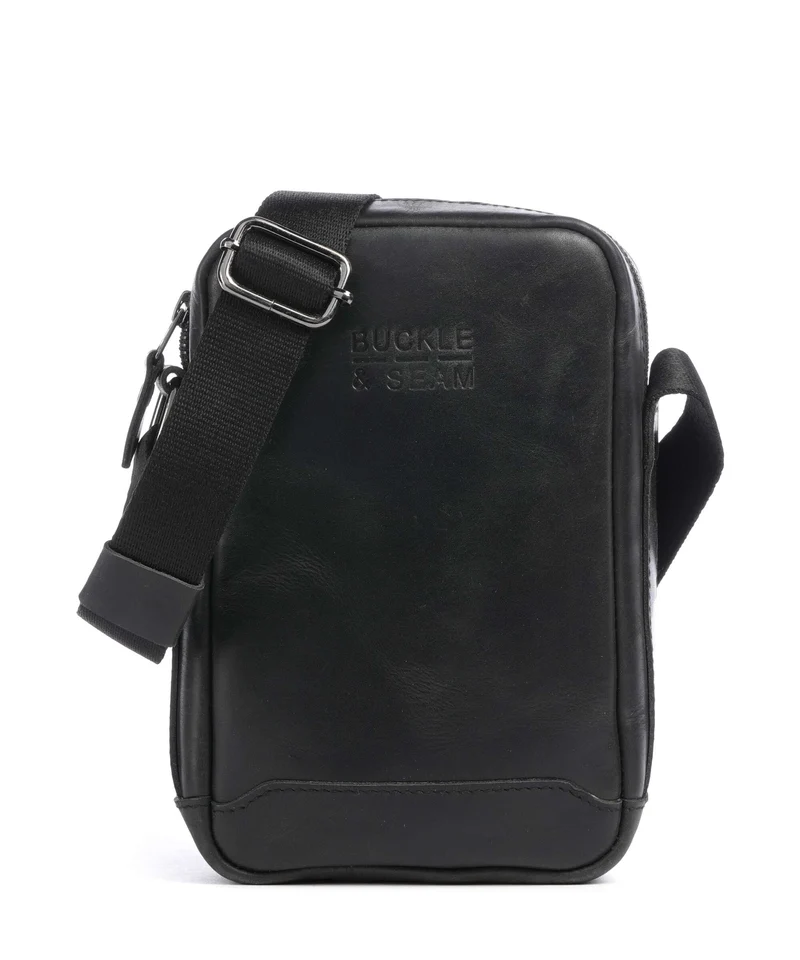 Buckle & Seam Crazy Horse Runner Bandolera black