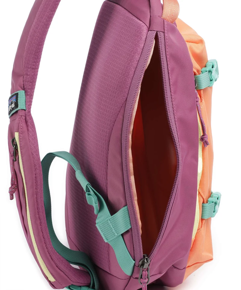 Patagonia Atom 8 Mochila sling faded magenta