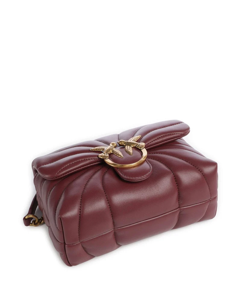 Pinko Love Puff Mini Bolso de hombro ribes intenso/antique gold
