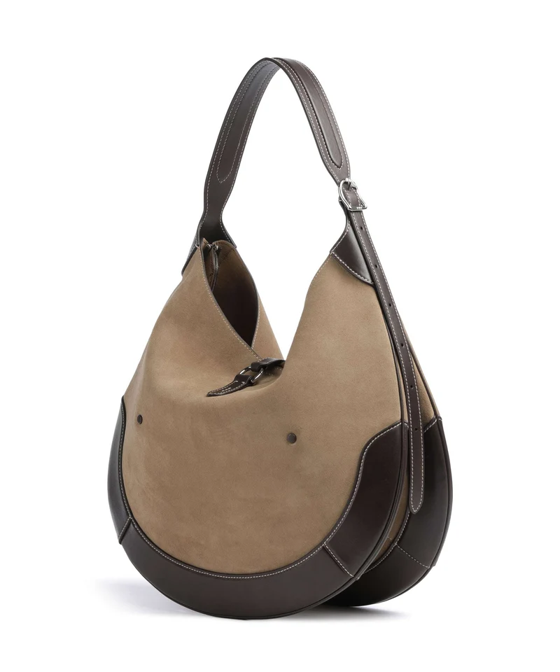 Polo Ralph Lauren ID Collection Medium Bolso de hobo clay/tobacco