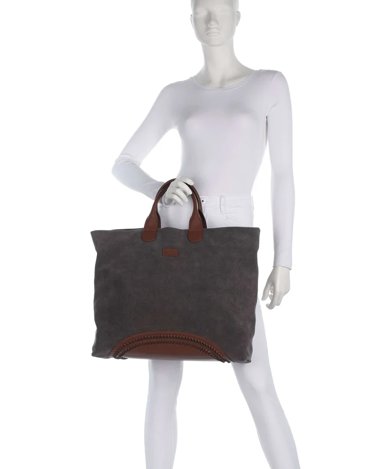 Emporio Armani Capsule Icon Bolso de mano grey whisper