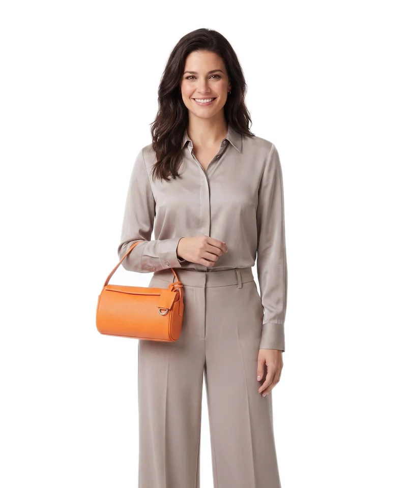 Polo Ralph Lauren Play Mini Bolso de mano orange peel