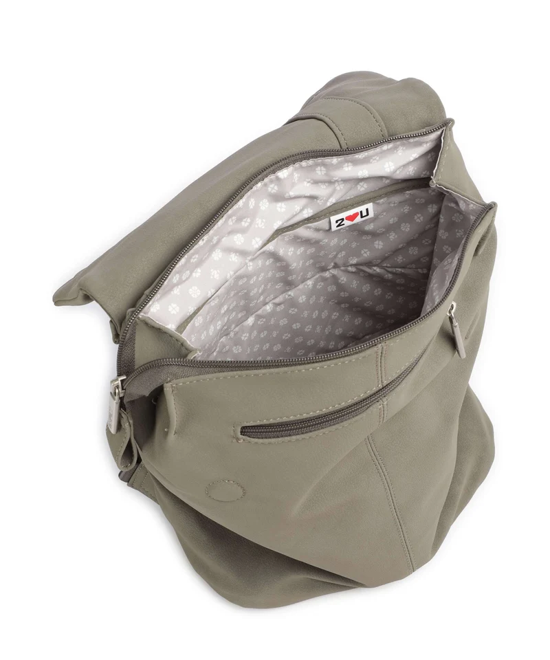 Zwei Mademoiselle.M MR13 Mochila nubuk mud