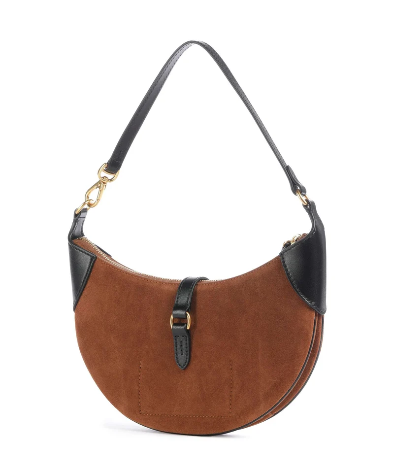 Polo Ralph Lauren ID Collection Small Bolso de hombro toffee/black