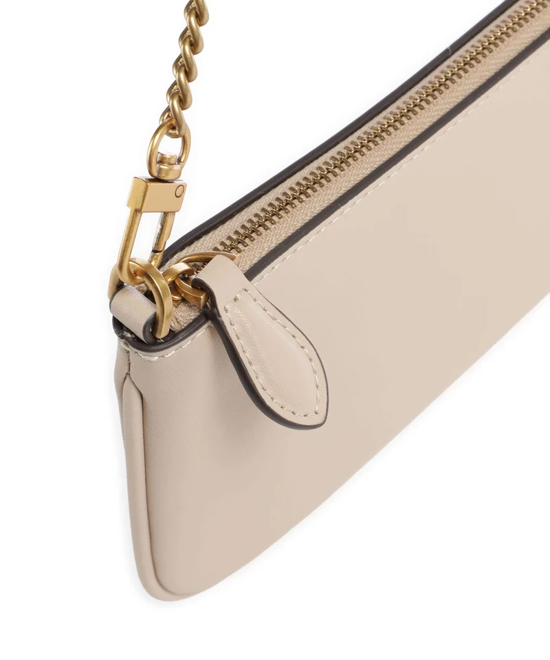 Pinko Flat Horizontal Bolso de hombro beige/grigio fumo/antique gold