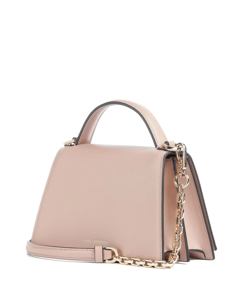 Karl Lagerfeld K/Signature 2.0 Bandolera nude pink