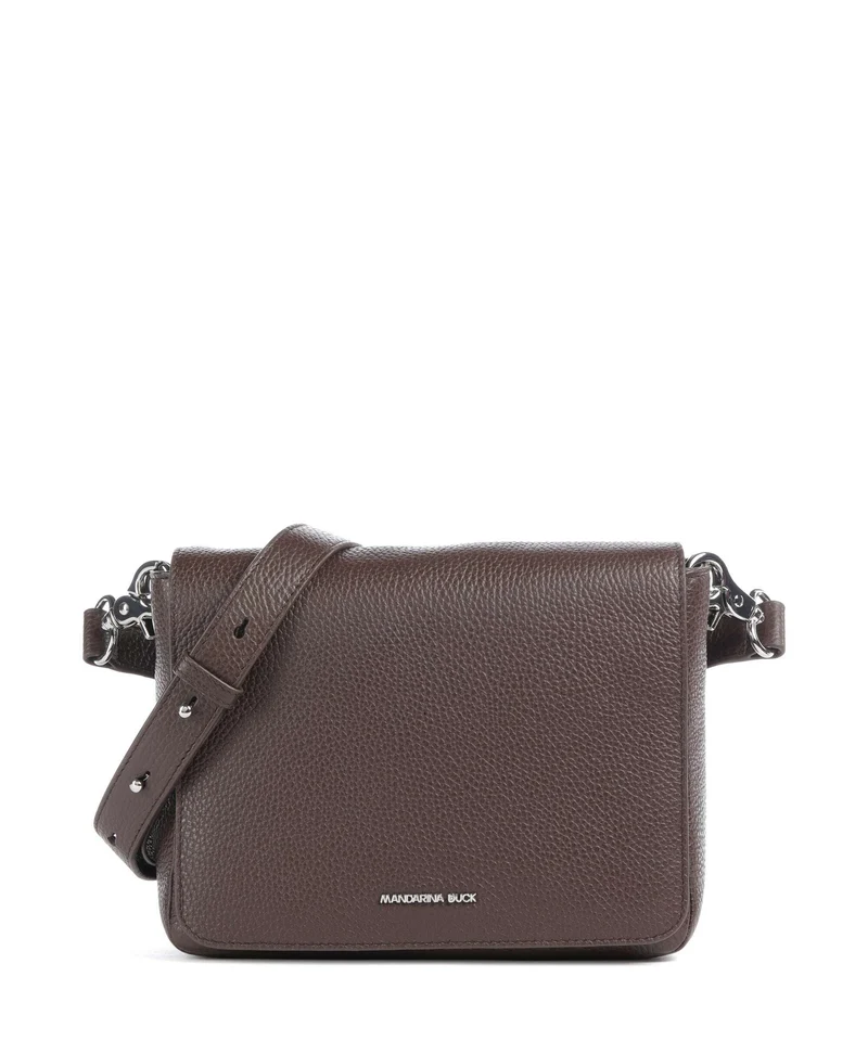 Mandarina Duck Mellow Leather Bandolera espresso