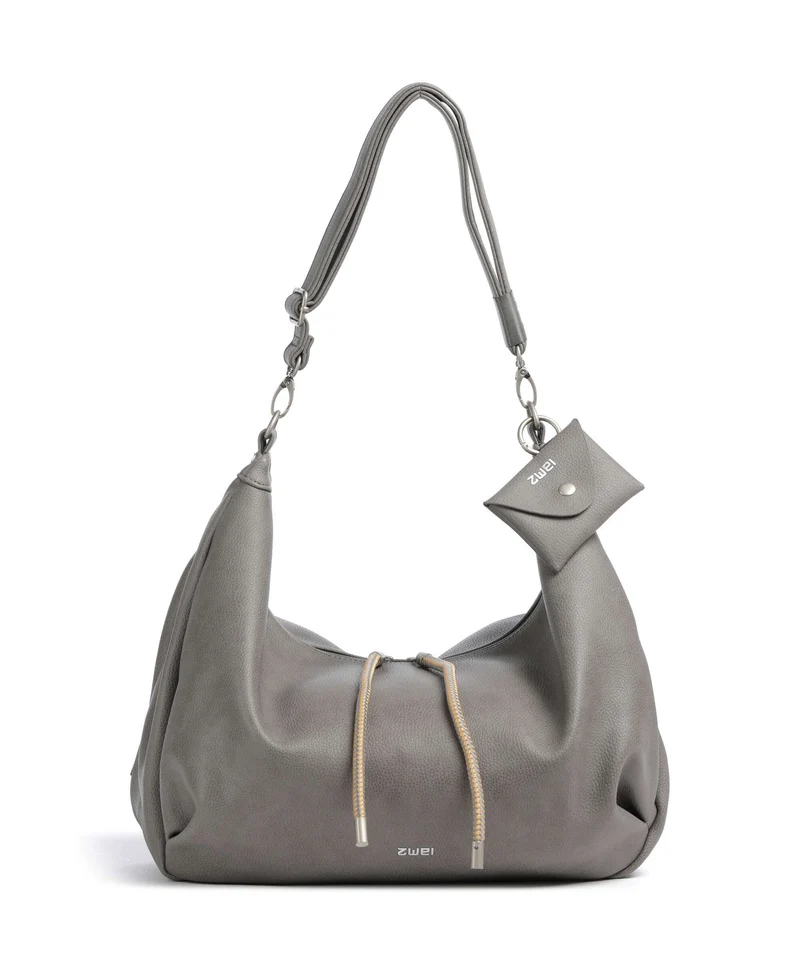 Zwei Lola LO140 Bolso de hobo grey