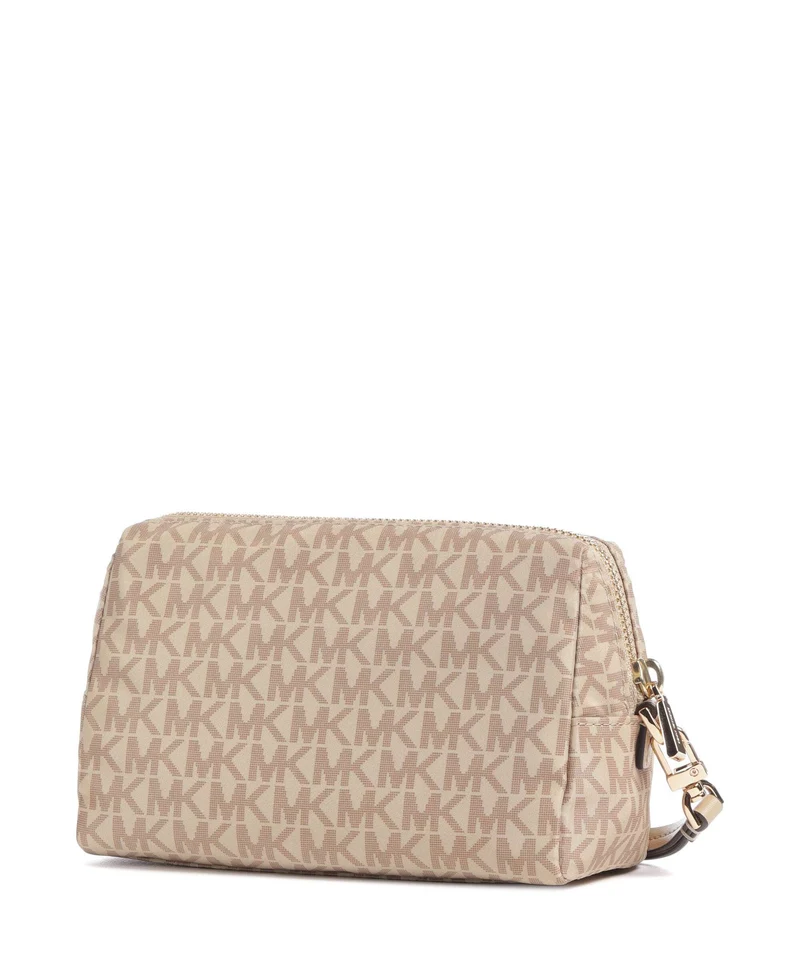 Michael Kors Zadie Small Bolso de cosméticos khaki