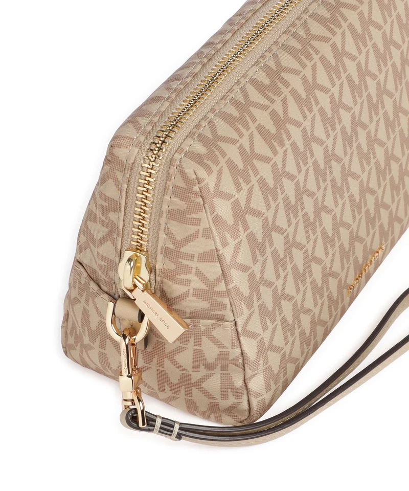 Michael Kors Zadie Small Bolso de cosméticos khaki