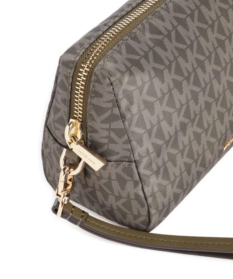 Michael Kors Zadie Small Bolso de cosméticos loden