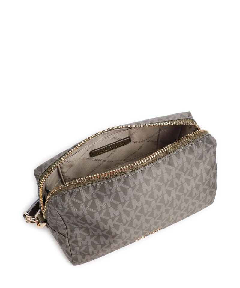 Michael Kors Zadie Small Bolso de cosméticos loden