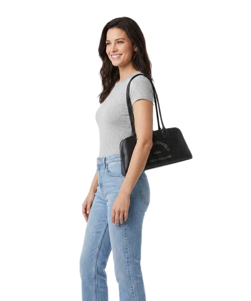 Karl Lagerfeld K/Daily Small Bolso de hombro black nickel