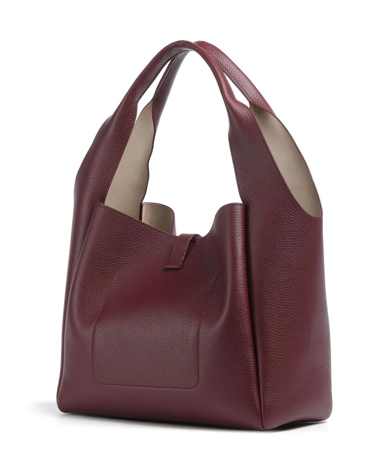 Aigner Zaira M Bolso de hobo burgundy