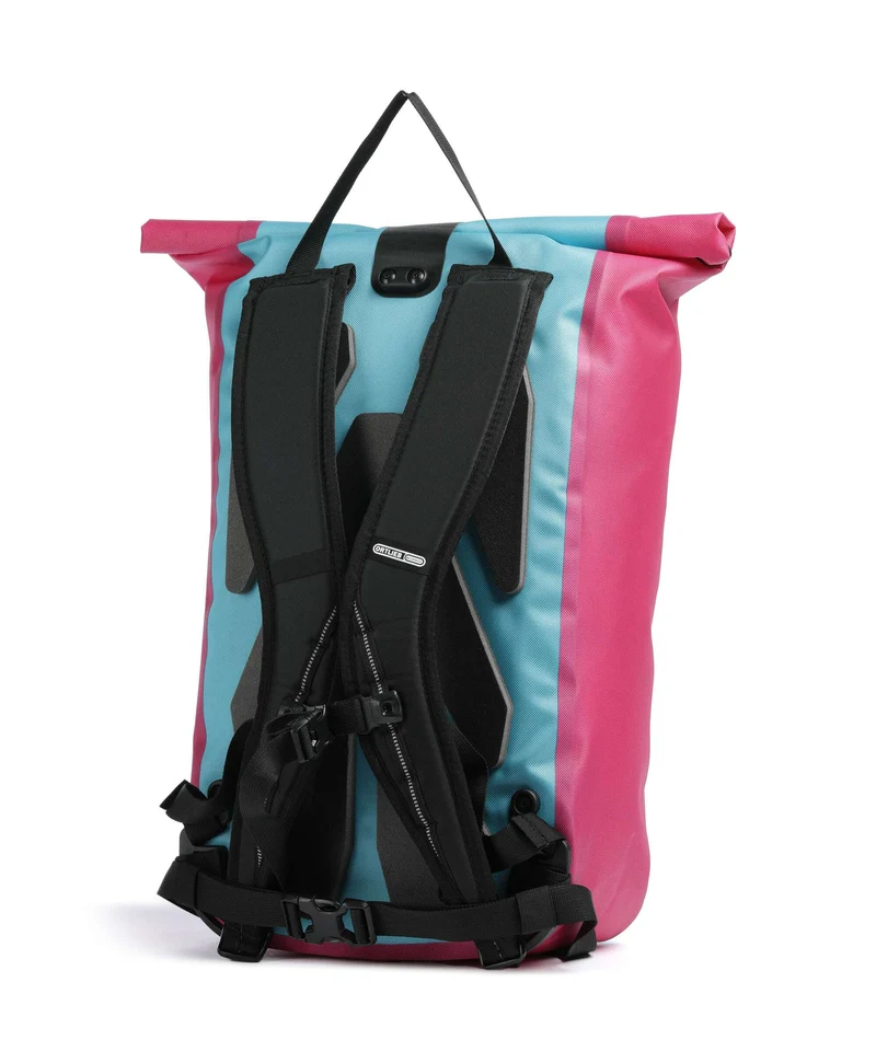 Ortlieb Velocity Cyber 23 Mochila cyber blue/pink