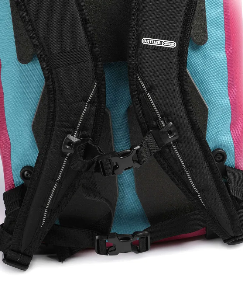 Ortlieb Velocity Cyber 23 Mochila cyber blue/pink