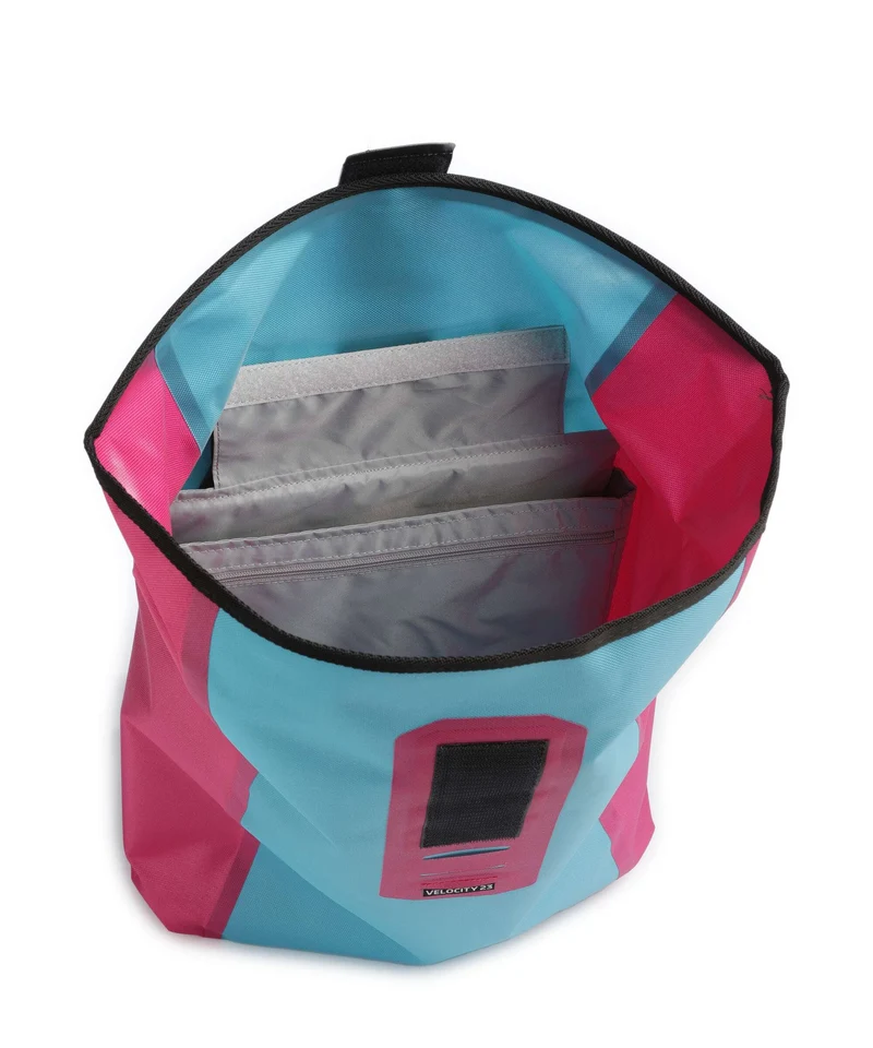 Ortlieb Velocity Cyber 23 Mochila cyber blue/pink