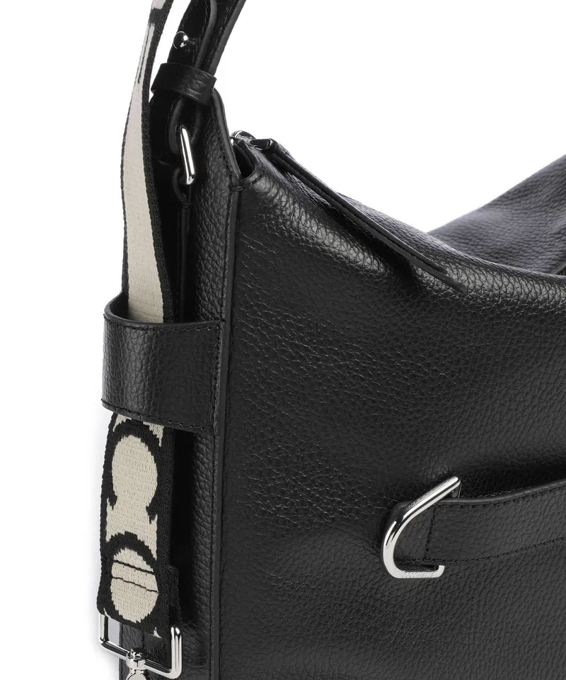 Coccinelle Gretel Ribbon Bolso de hobo noir