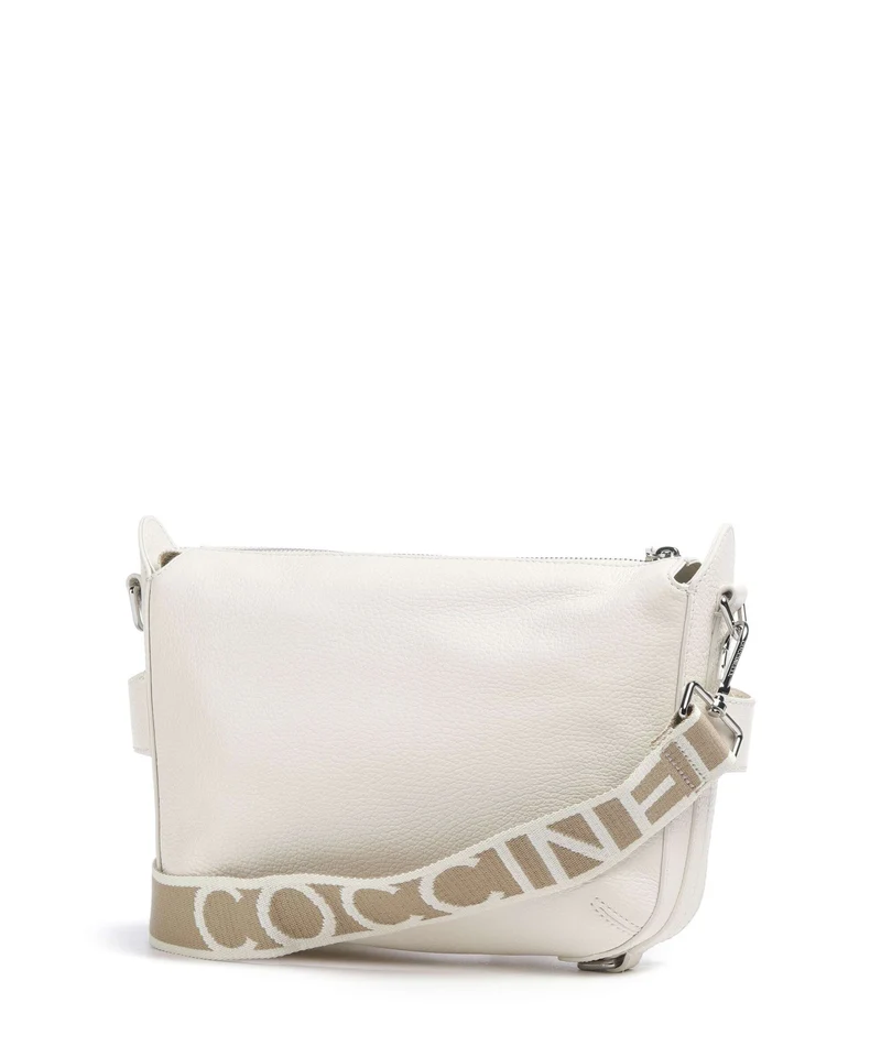 Coccinelle Gretel Ribbon Bandolera pearl