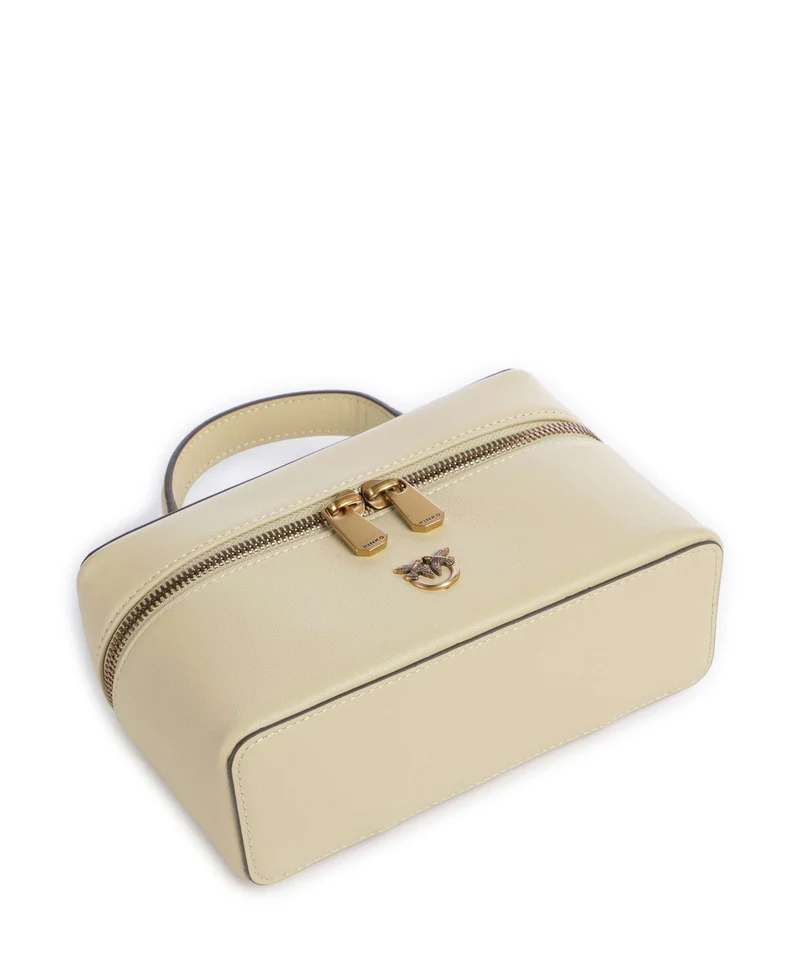 Pinko Vanity Mini Bandolera giallo vaniglia/antique gold