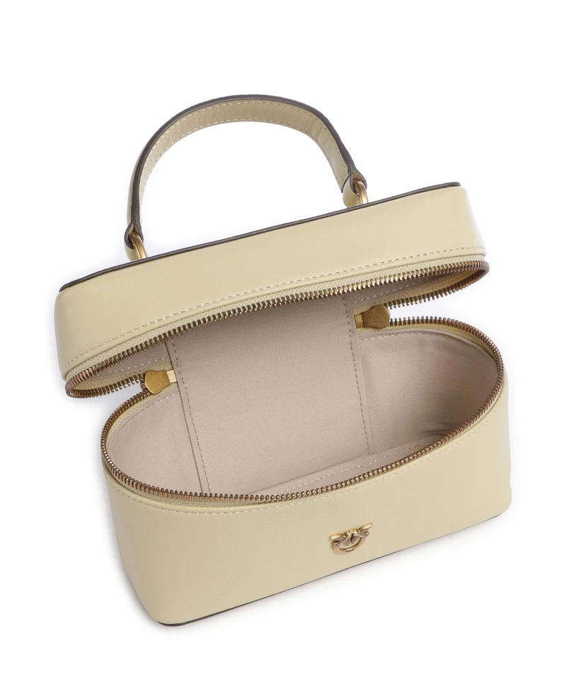 Pinko Vanity Mini Bandolera giallo vaniglia/antique gold