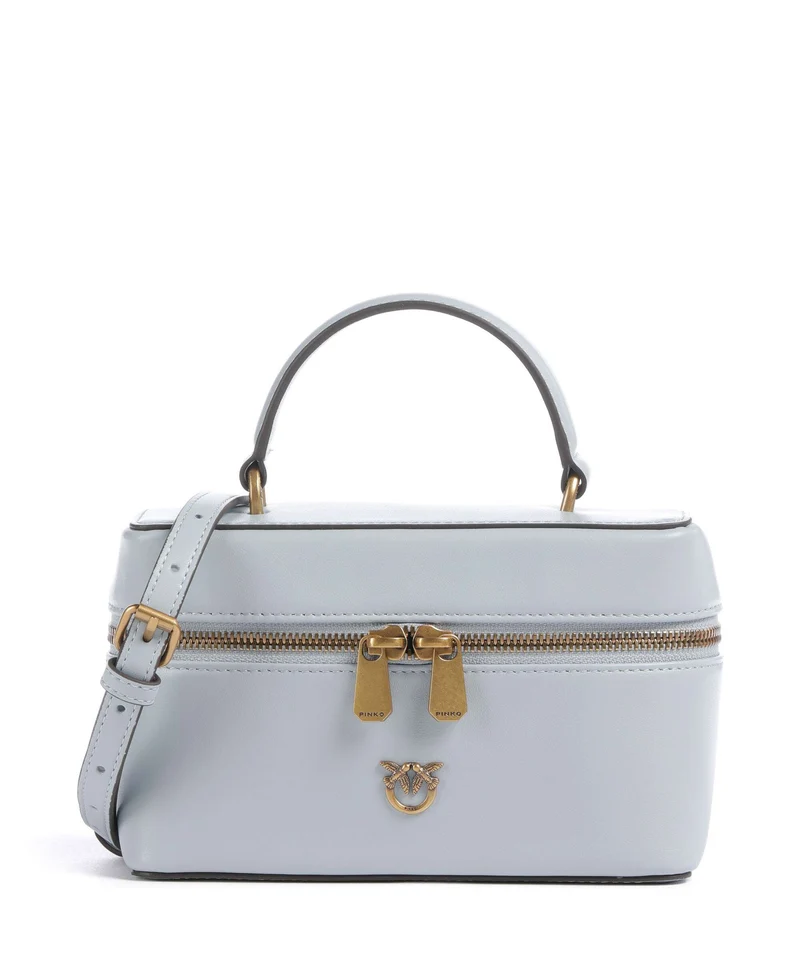 Pinko Vanity Mini Bandolera azzurro celeste/antique gold