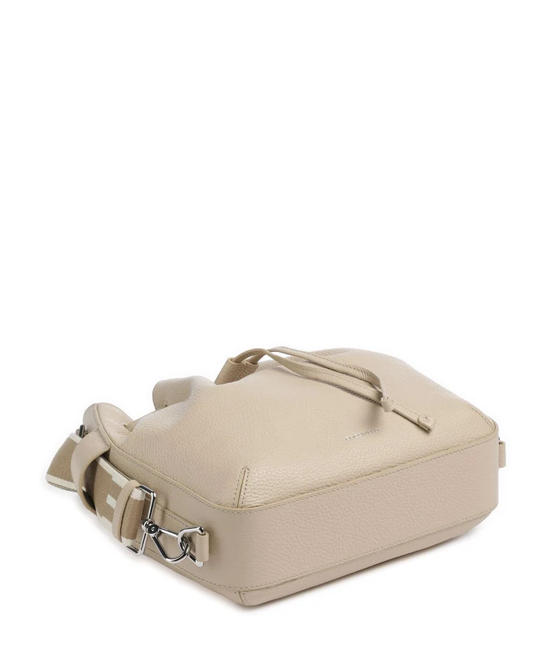 Coccinelle Gretel Ribbon Bucket bolso de mano sandshell