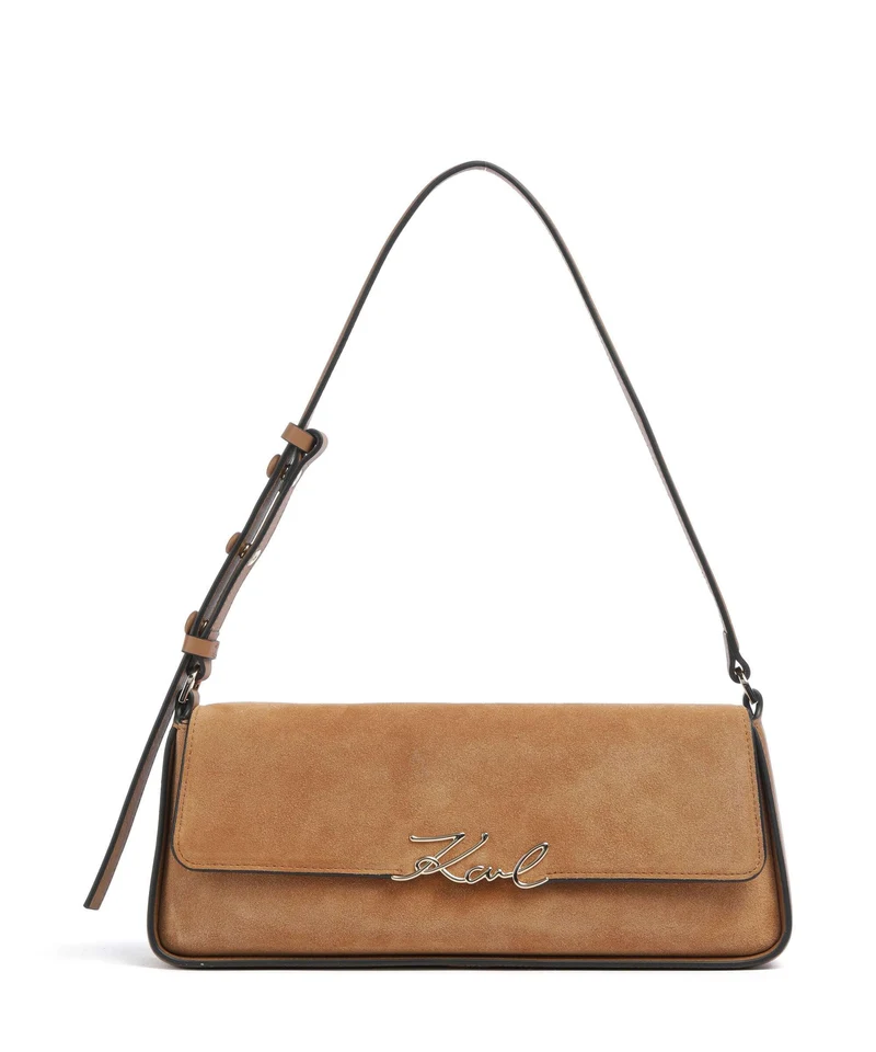 Karl Lagerfeld K/Signature Bolso de hombro caramel