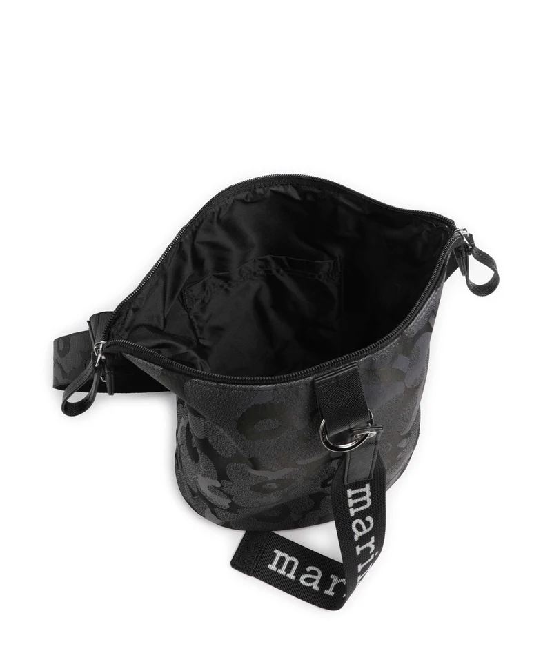 Marimekko Wear All Day Unikko Bucket bolso de mano grey/dark grey