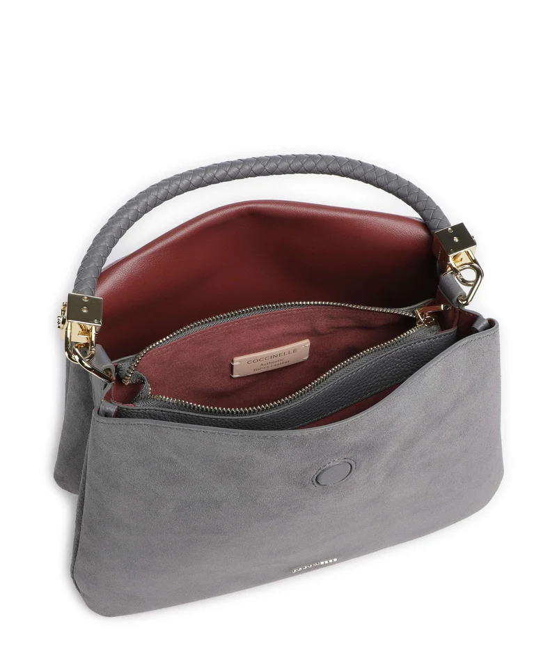 Coccinelle Tiggy Suede Bolso de mano stove