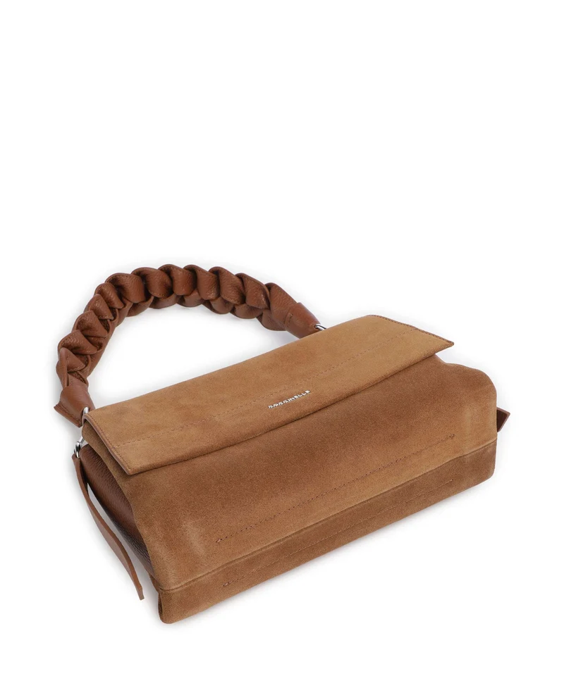 Coccinelle Boheme Suede Bolso de hombro cognac