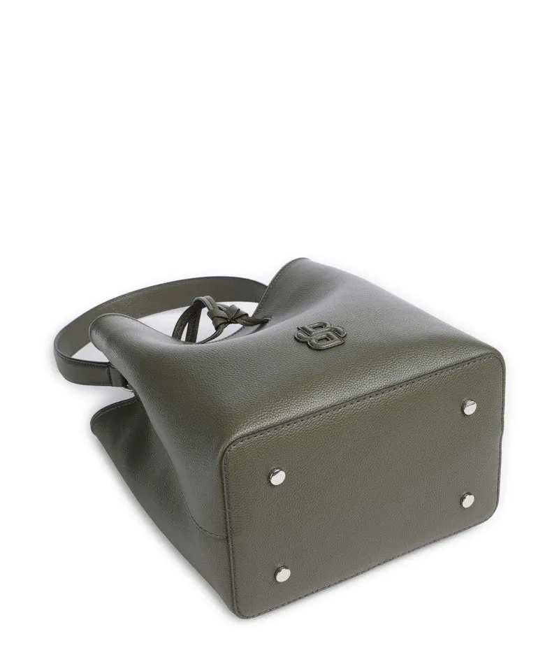 BOSS Anett Bucket bolso de mano dark green