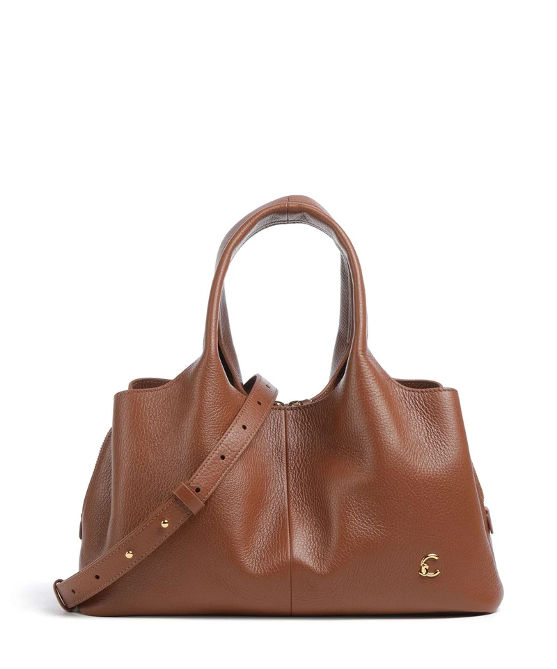 Coccinelle Nell Bolso de mano cognac