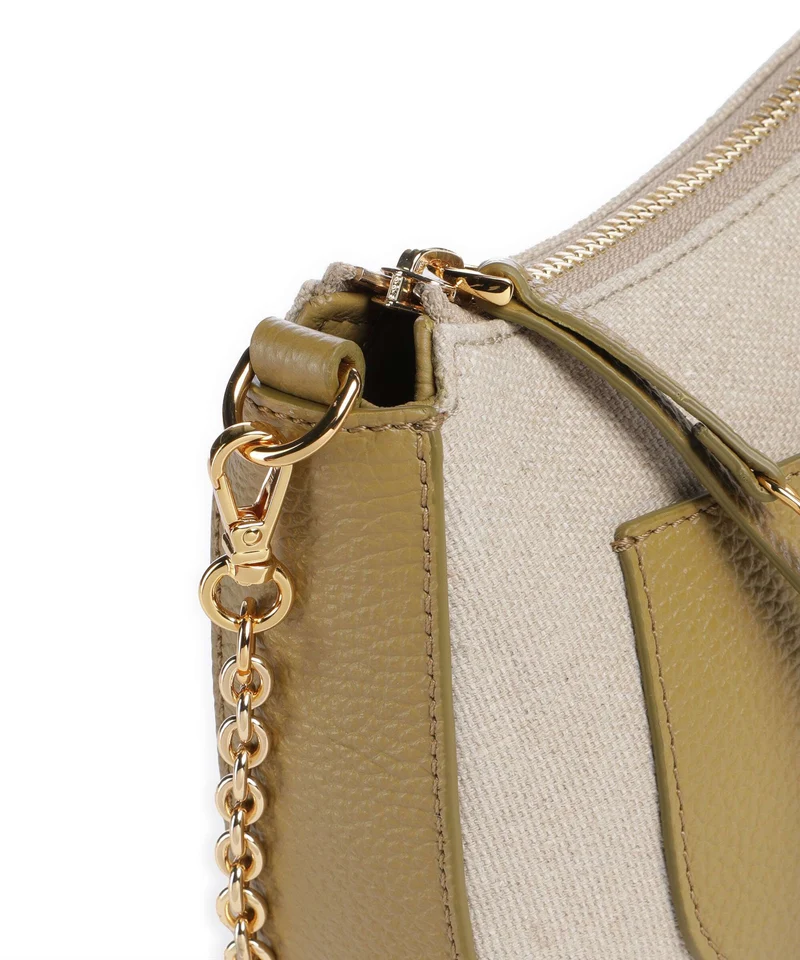 Coccinelle C-Easy Canvas Bandolera natural/seagrass