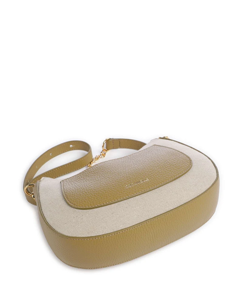 Coccinelle C-Easy Canvas Bandolera natural/seagrass