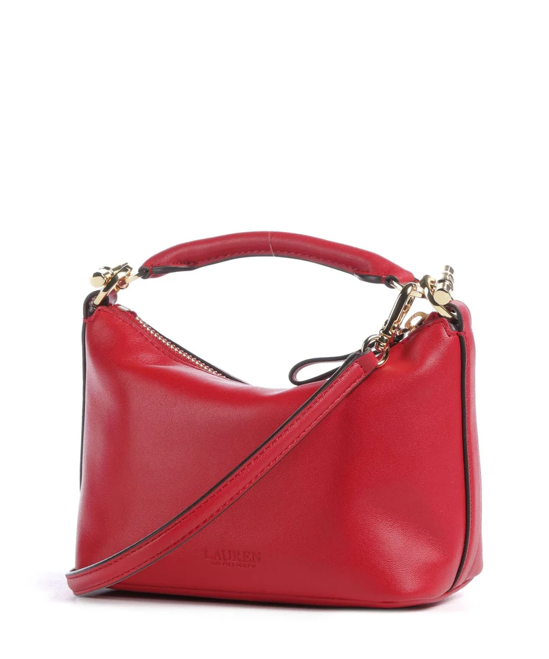 Lauren Ralph Lauren Blaike Mini Bandolera festive red