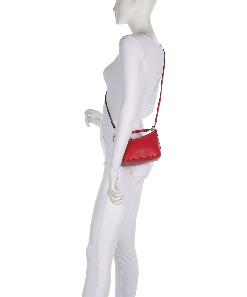 Lauren Ralph Lauren Blaike Mini Bandolera festive red