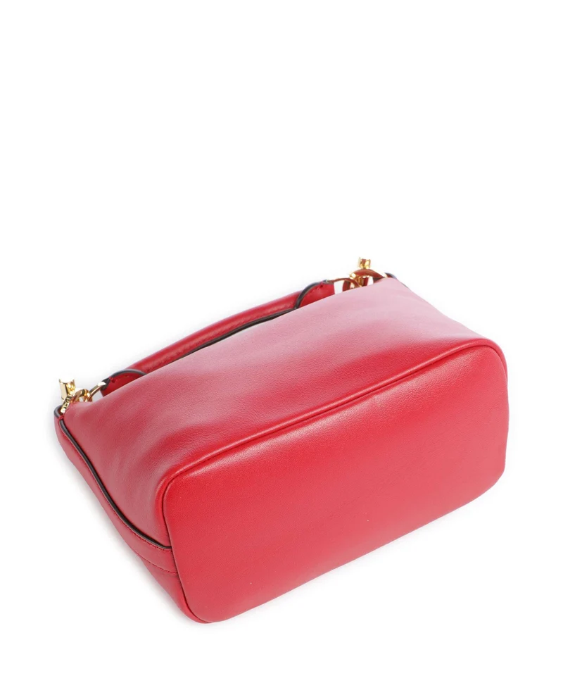 Lauren Ralph Lauren Blaike Mini Bandolera festive red